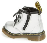 Thumbnail for your product : Dr. Martens 'Brooklee' Metallic Leather Boot (Baby & Walker)