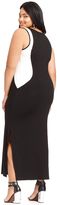 Thumbnail for your product : ING Plus Size Sleeveless Colorblocked Maxi Dress