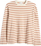 Thumbnail for your product : Closed Stripe Long Sleeve Organic Cotton T-Shirt