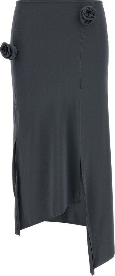 Coperni Flower Midi Skirt