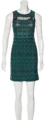 Missoni Lace-Trimmed Knit Dress