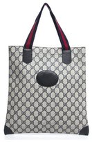 Thumbnail for your product : Gucci Pre-Owned Navy Monogram Canvas Vintage Tote Bag