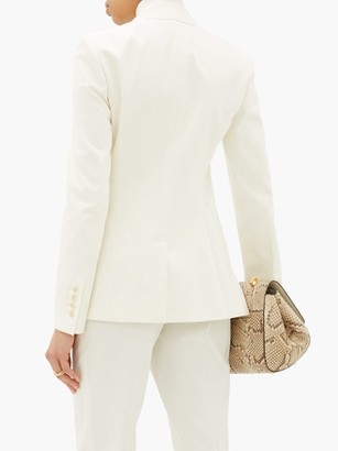 Gabriela Hearst Sophie Single-breasted Cotton Jacket - Ivory