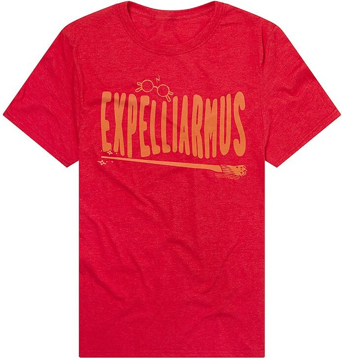 Licensed Character Men's Harry Potter Expelliarmus Spell Graphic Tee