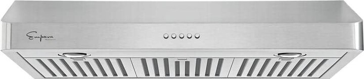 30 in. Ducted Under the Cabinet Range Hood in Stainless Steel with Permanent Filters and LED Lights