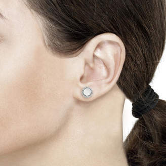 Fossil Ladies Horn Bevel Stud Earrings