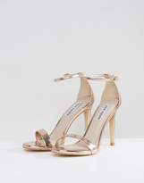 Thumbnail for your product : Steve Madden Stecy Rose Gold Heeled Sandals