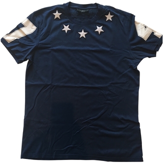 Givenchy Navy Cotton T-shirt
