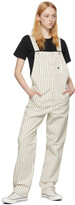 Thumbnail for your product : Carhartt Work In Progress Beige & Black Cotton Overalls