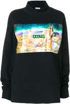Thumbnail for your product : Aalto Airbrush print sweatshirt