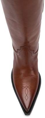 Maison Margiela pointed toe cowboy boots