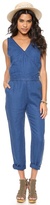 Thumbnail for your product : Madewell Crossback Chambray Jumpsuit