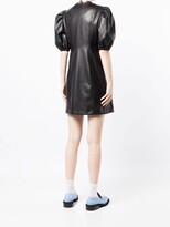 Thumbnail for your product : BAPY BY *A BATHING APE® Crystal-Button Faux-Leather Dress
