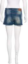 Thumbnail for your product : Love Moschino Distressed Mini Shorts
