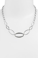 Thumbnail for your product : Judith Jack 'Oval Essence' Link Necklace