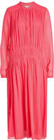 Thumbnail for your product : Burberry Kara Button-Down Silk Chiffon Dress