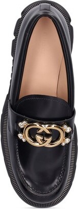 Gucci 40mm Romance leather loafers