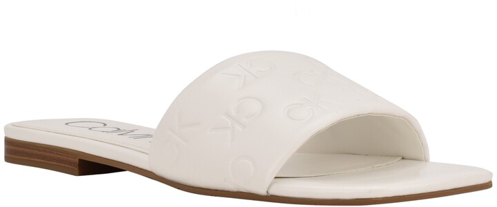 Calvin Klein Flat Sandals | Shop the world's largest collection of 