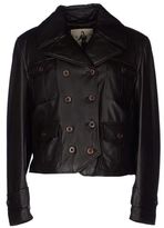 Thumbnail for your product : Mariella Burani Leather outerwear