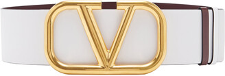 Valentino Garavani VLogo Leather Belt