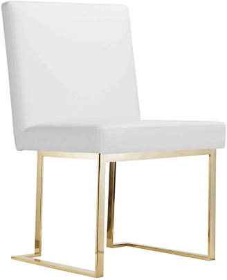 Pangea Set Of 2 Gold Dexter Side Chairs