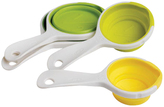 Thumbnail for your product : Container Store Collapsible Measuring Cups Green Set of 4