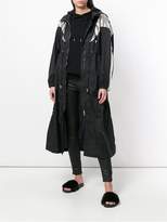 Thumbnail for your product : Isabel Marant metallic detail zipped coat