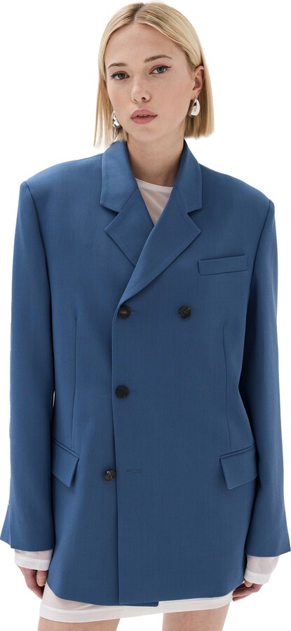 Recto Cesare Double Breasted Tailored Jacket