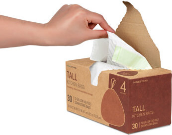 NineStars 13-Gal Trash Bags, 30 Count