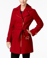 Thumbnail for your product : MICHAEL Michael Kors Petite Asymmetrical Walker Coat