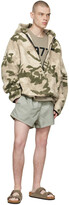 Thumbnail for your product : Essentials Green Nylon Shorts