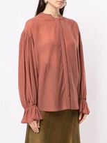 Thumbnail for your product : Muller of Yoshio Kubo Band Collar Blouse