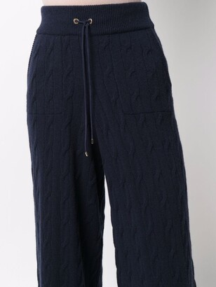 Ralph Lauren Collection Cable-Knit Recycled Cashmere Trousers