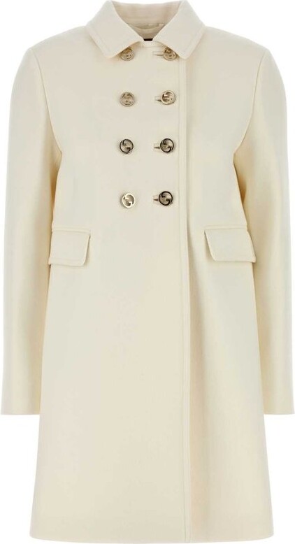 Gucci Collared Button-Up Coat