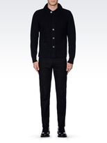 Thumbnail for your product : Giorgio Armani Knit Jacket With Shawl Lapels