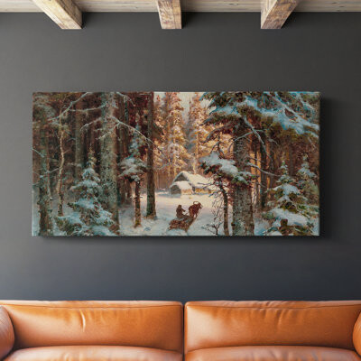 Red Barrel Studio Landscape Series-MLXXXVIII- Gallery Wrapped Canvas -Ready to Hang