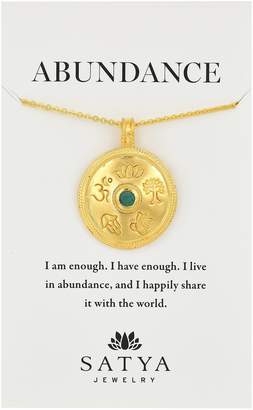 Satya Jewelry Mandala Pendant Necklace