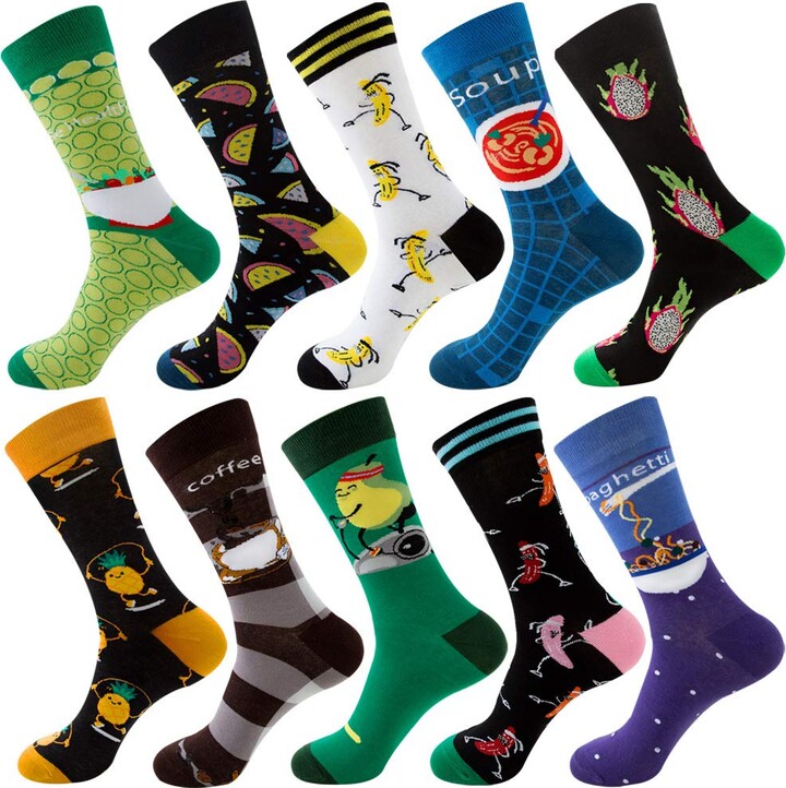 COCO TOE® Men's Fun Dress Socks ShopStyle