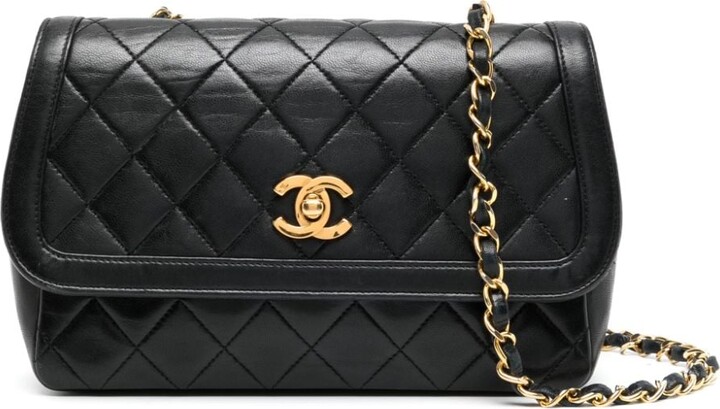 Chanel Pre Owned 1990 Around flap shoulder bag - ShopStyle