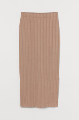 H&M Ribbed skirt