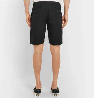 The Workers Club Washed Cotton And Nylon-Blend Shorts
