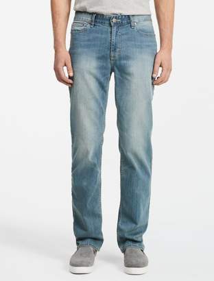 Calvin Klein straight leg silver bullet light wash jeans