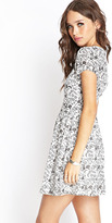 Thumbnail for your product : Forever 21 Crepe Woven Floral Dress