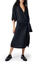 Thumbnail for your product : Smythe Drop Waist Belted Dress