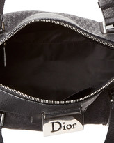 Thumbnail for your product : Christian Dior Black Trotter Canvas Boston Bag