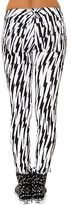 Thumbnail for your product : Tripp NYC The T-Back Jeans in Electric White and Black