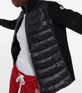 Thumbnail for your product : Moncler Down-paneled wool jacket