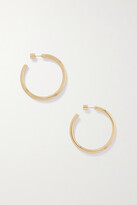 Thumbnail for your product : Jennifer Fisher Baby Lilly Gold-plated Hoop Earrings - One size