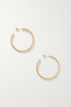 Jennifer Fisher Baby Lilly Gold-plated Hoop Earrings - One size