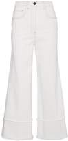 Thumbnail for your product : Miu Miu high-waisted cropped jeans